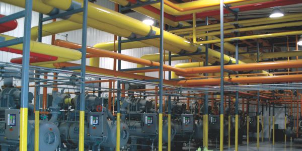 Ammonia engine room controlled by Empire Control Systems